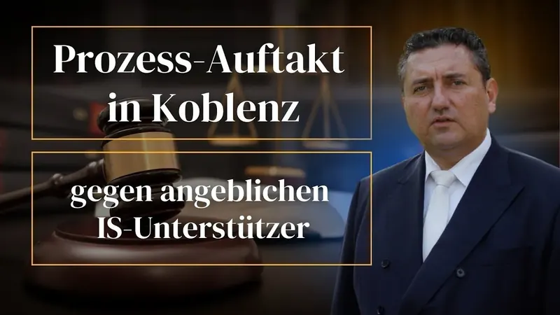 Vorschaubild: Vorwurf einer IS-Mitgliedschaft: Prozessauftakt OLG Koblenz