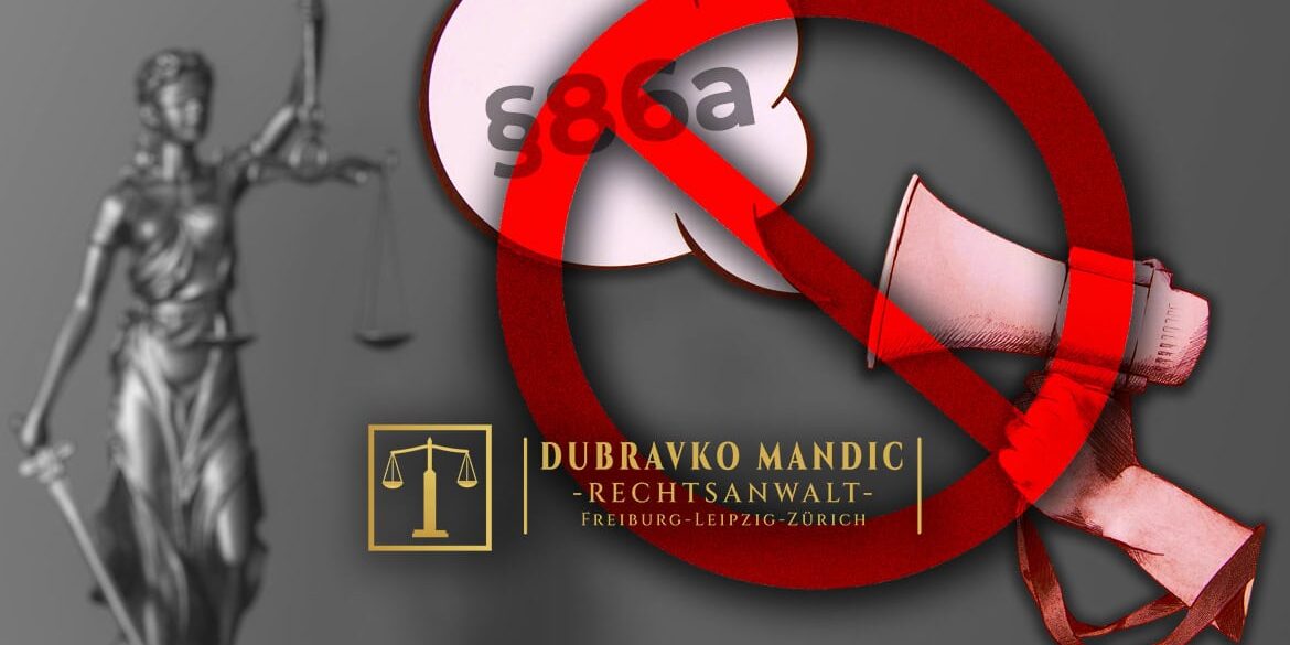 "Alles für Deutschland" und §86a StGB